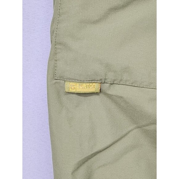 Burton Snow Pants Womens XS Green Cargo Winter Snowboarding Ski Outdoor Snowplay - Picture 4 of 14